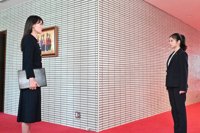 菊地凛子、今田美桜「花咲舞が黙ってない」第5話より(C)日本テレビ