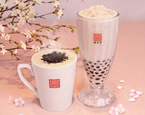 タピオカ桜ミルクティー税抜600円／画像提供：春水堂