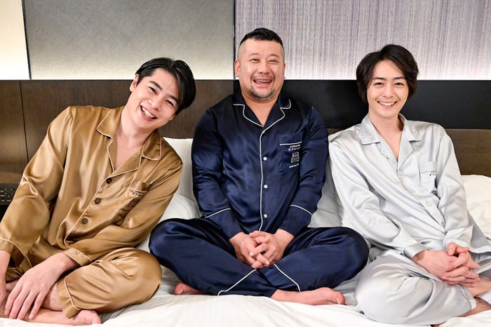 吉村崇、ケンドーコバヤシ、犬飼貴丈(C)TBS