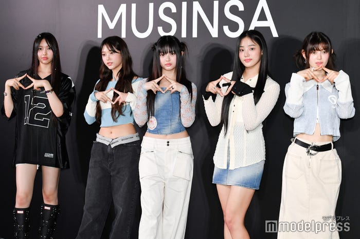 ヘイン、ヘリン、ハニ、ミンジ、ダニエル/NewJeans(C)モデルプレス
