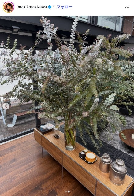 滝沢眞規子Instagramより