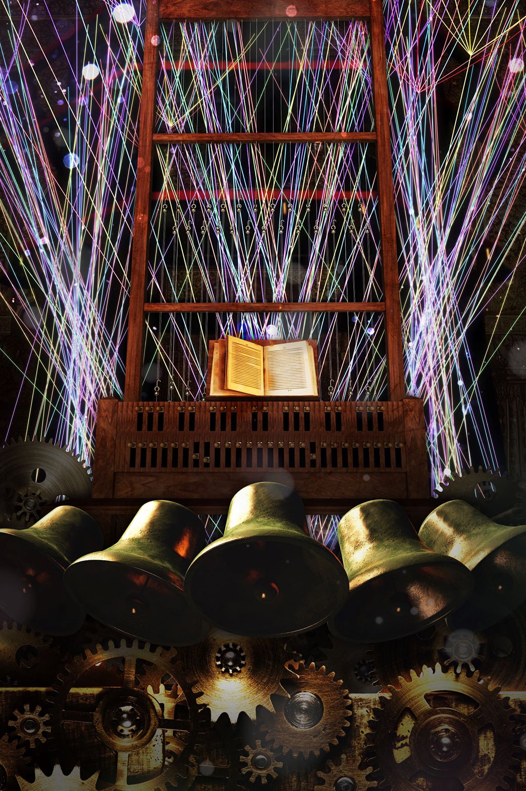 カロヨンファンタジア～音と光のシンクロ体験～／画像提供：ハウステンボス