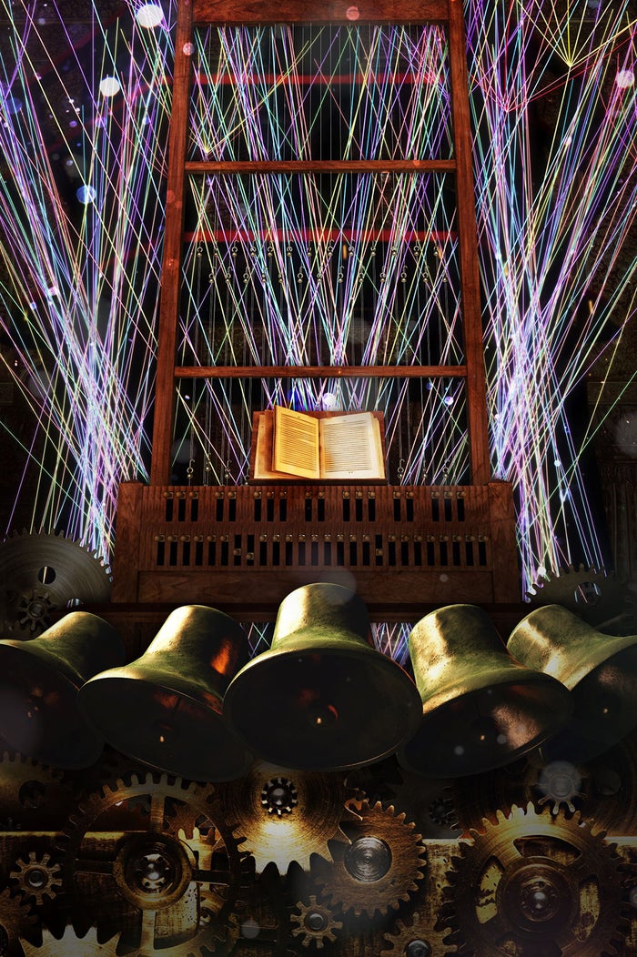 カロヨンファンタジア～音と光のシンクロ体験～／画像提供：ハウステンボス