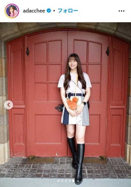 足立梨花Instagramより