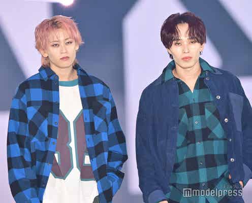超特急・志村秀哉&森次政裕、お揃いチェックシャツでペアランウェイ【ガルアワ2025AW】