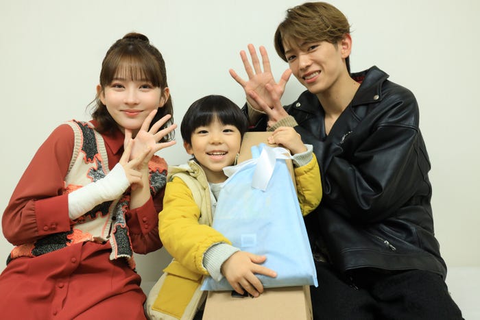 畑芽育、永瀬矢紘、深田竜生(C)日本テレビ