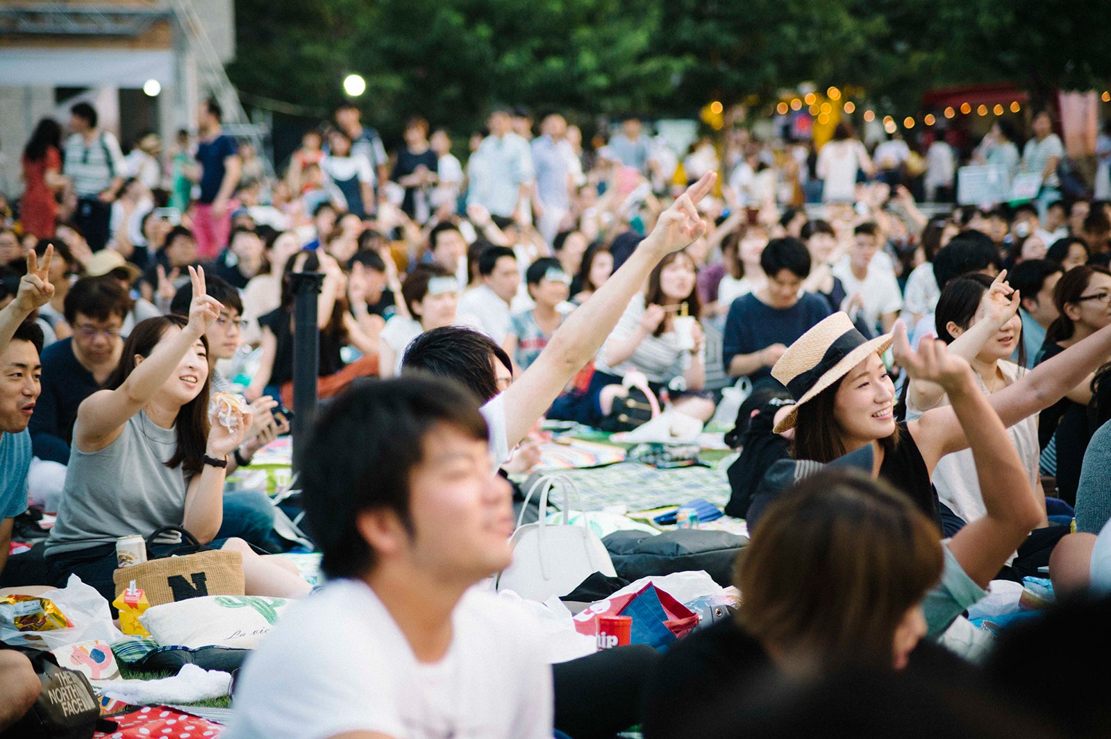 野外シアターイベント「品川オープンシアター」／画像提供：株式会社クオル