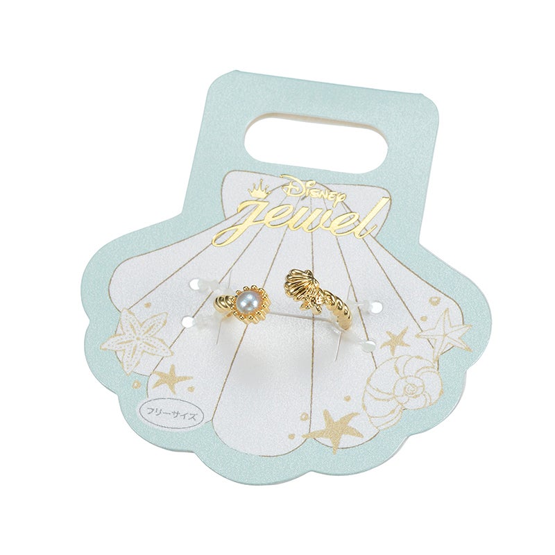 貝殻モチーフの台紙／（C）Disney