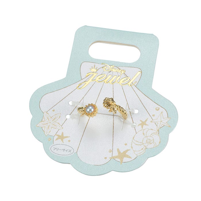 貝殻モチーフの台紙/(C)Disney