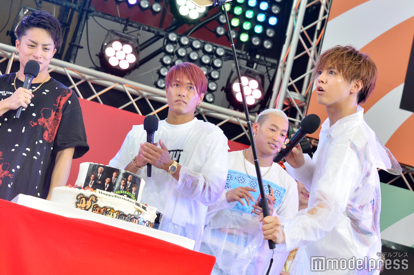 白濱亜嵐、中務裕太、関口メンディー、片寄涼太 （C）モデルプレス