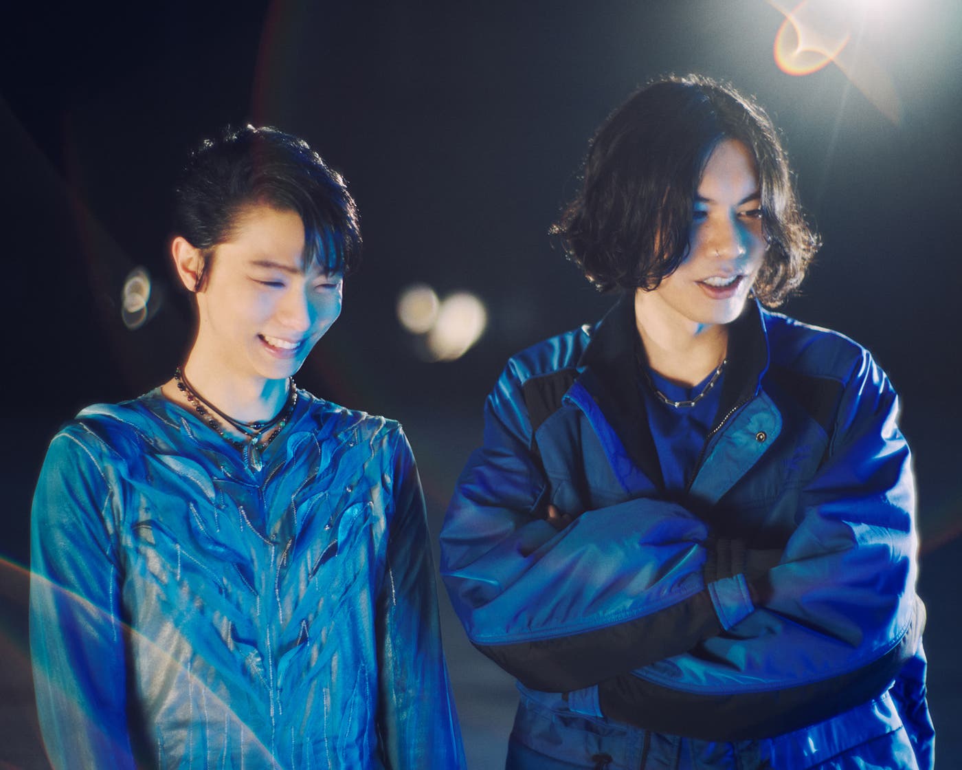 米津玄師、羽生結弦/Photo by 林響太朗