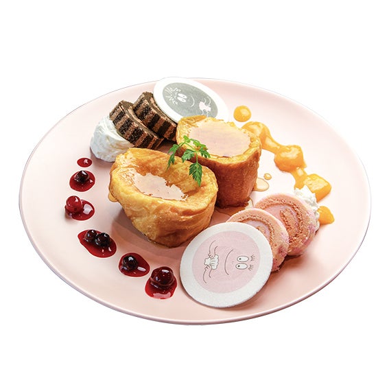 よくばりデザートプレート 1,050円 （C）2019 Alice Taylor＆Thomas Taylor ALL RIGHTS RESERVED