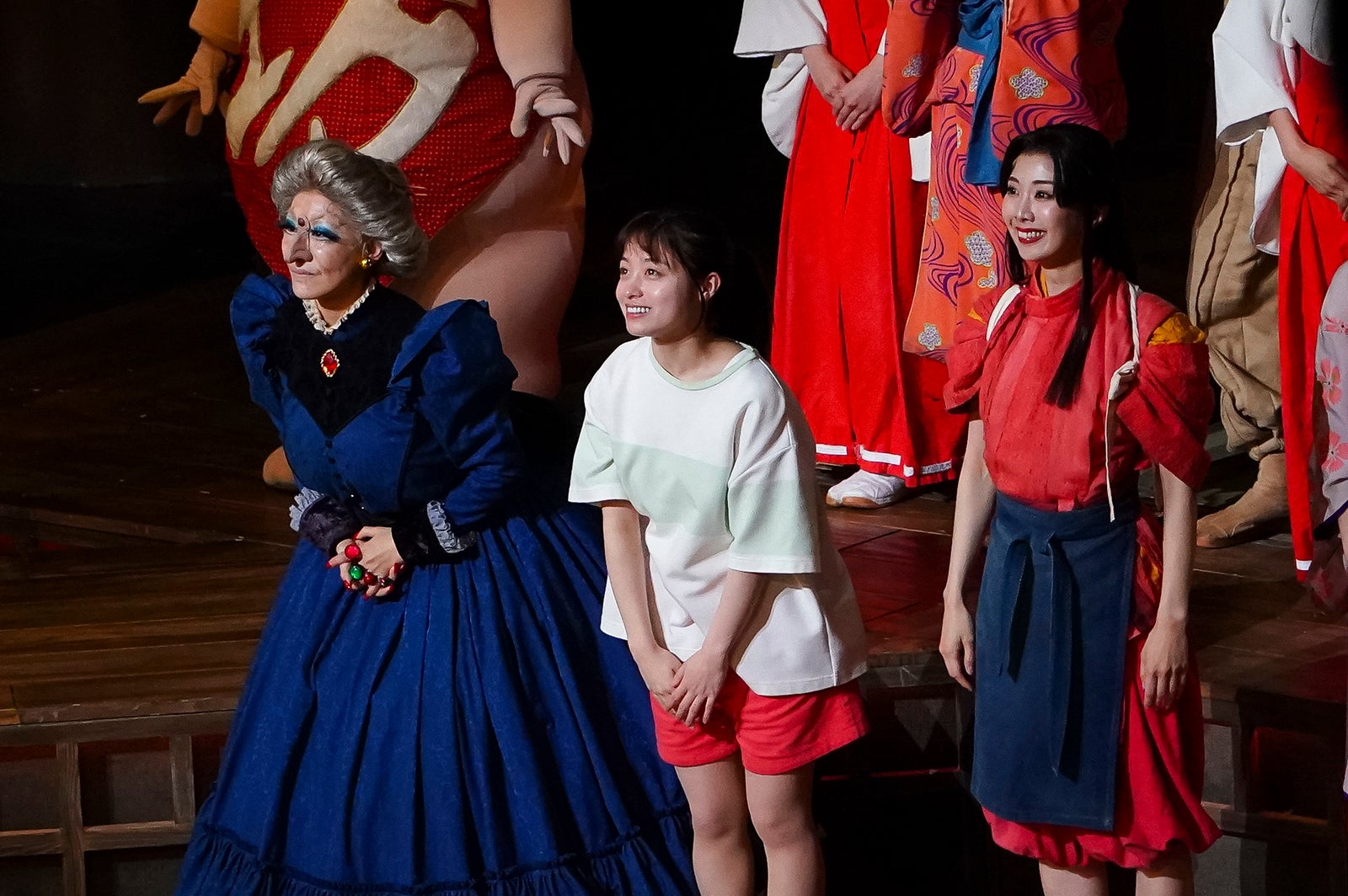 橋本環奈／舞台「千と千尋の神隠し」5月7日昼の部カーテンコール（提供写真）