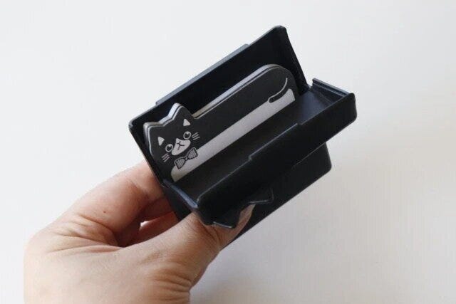 ダイソーの可愛いねこふせんケースセット