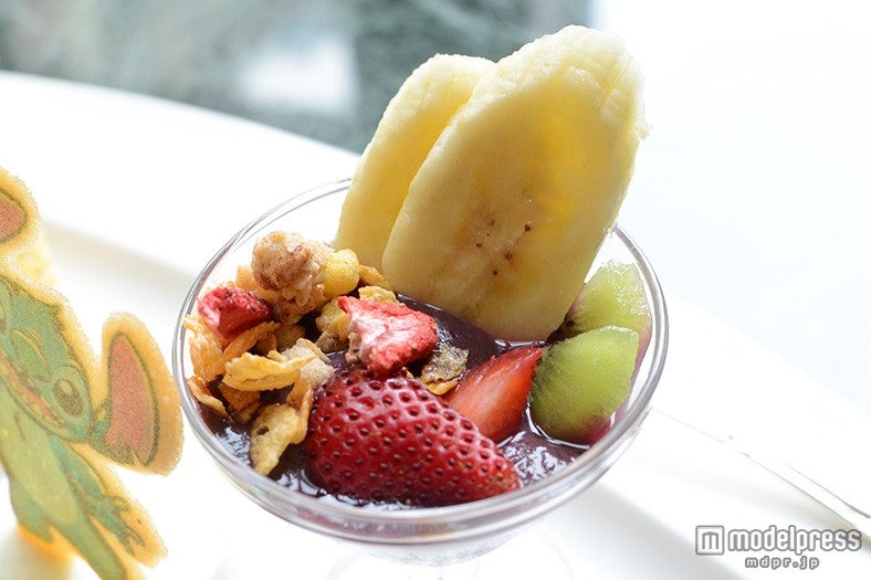 アサイーとブルーベリーのスムージー