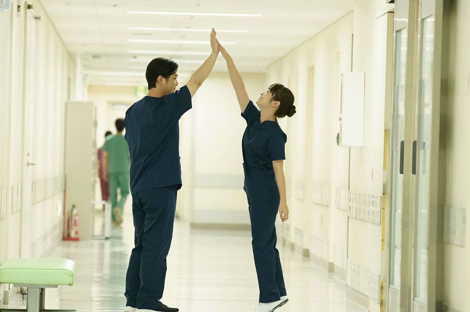 千葉雄大、川栄李奈（C）日本テレビ