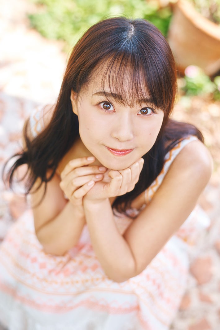 画像1/2) NMB48加藤夕夏、オレンジの水着ショット初解禁 1st写真