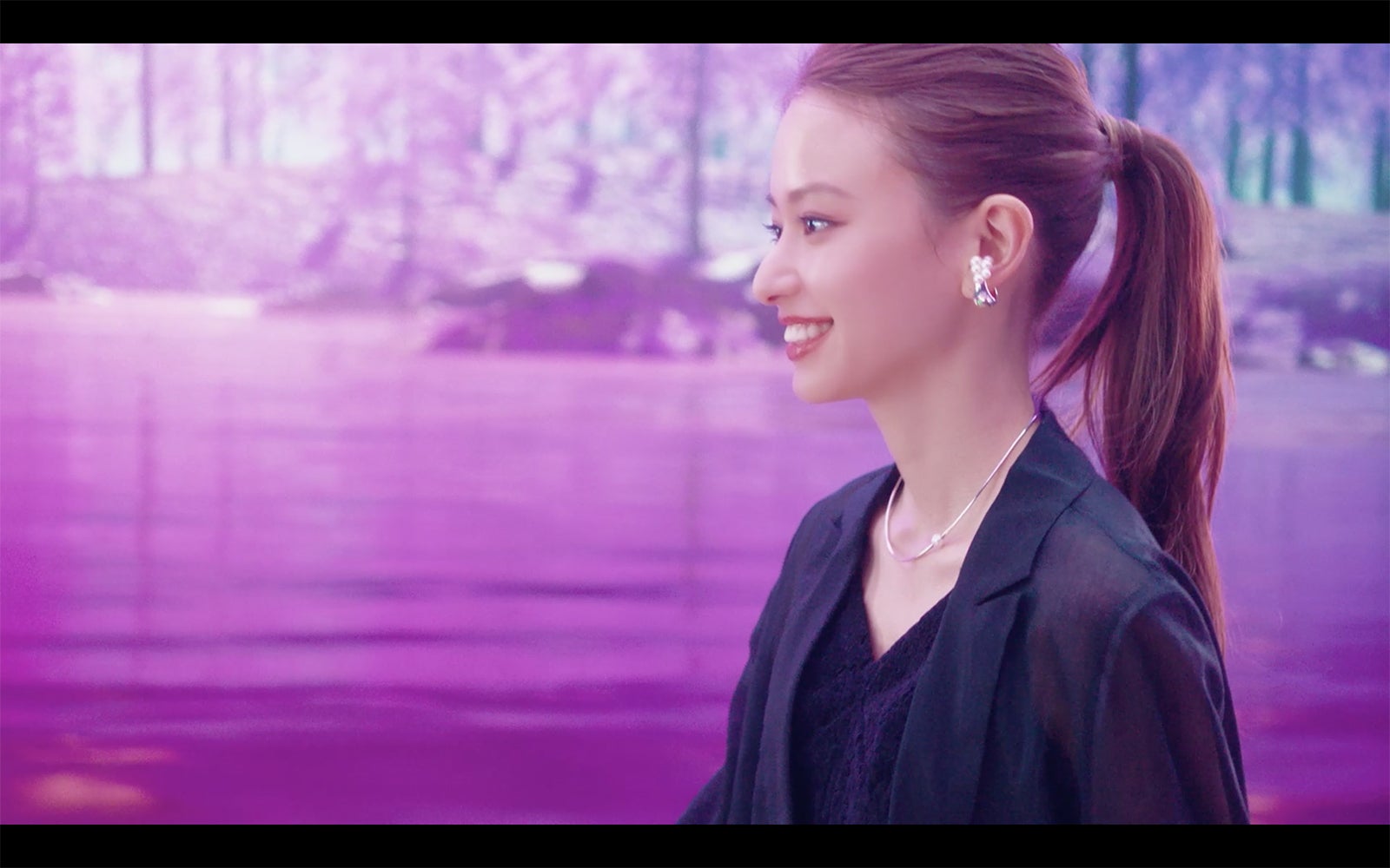 山本舞香「マイメロディ×クロミ」ファッションステージ（C）‘21 SANRIO（C）‘21 SANRIO／SEGATOYS S／D・G S／F・G SP-M S／T・F 著作（株）サンリオ