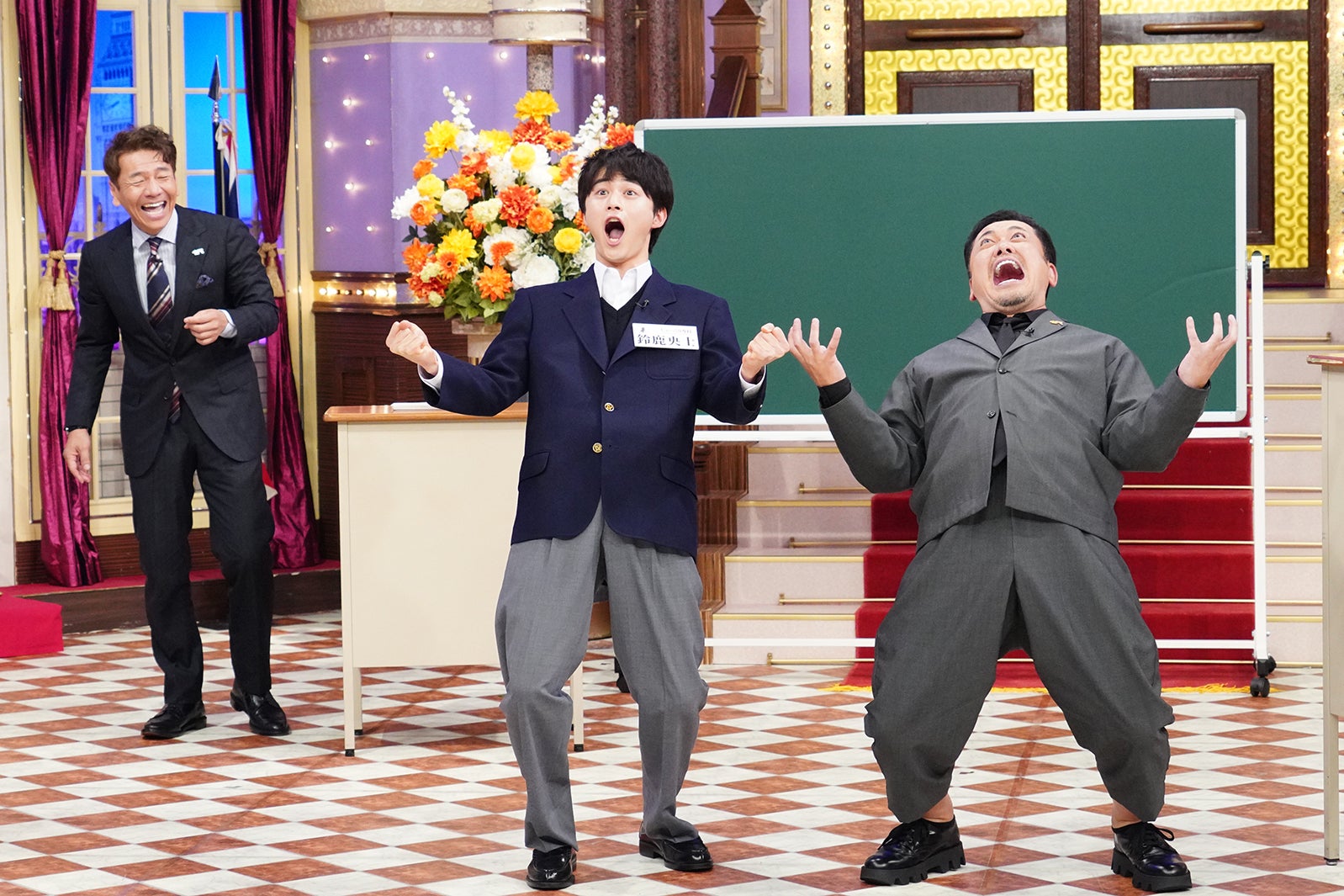 鈴鹿央士＆細田佳央太“バラエティー専科”で洗礼 キャラ崩壊？