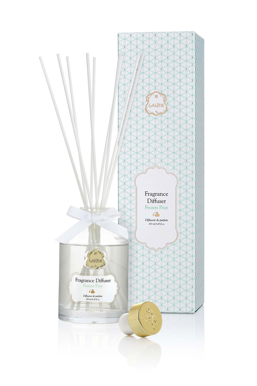「フレグランスディフューザー フローズンペア」／画像提供：Laline JAPAN株式会社