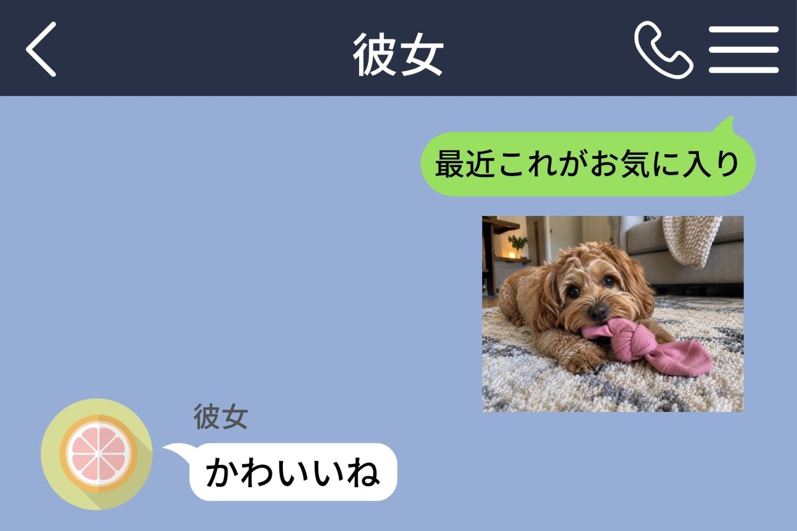 「かわいいね」の一言だけが返ってきた→愛犬の写真に込めた俺の「会いたい」は、届いていなかった？