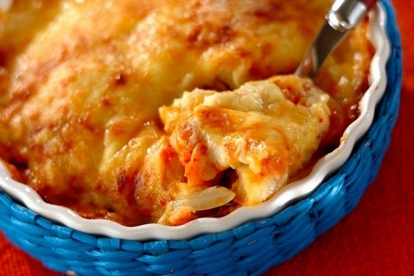 キムチチーズグラタン