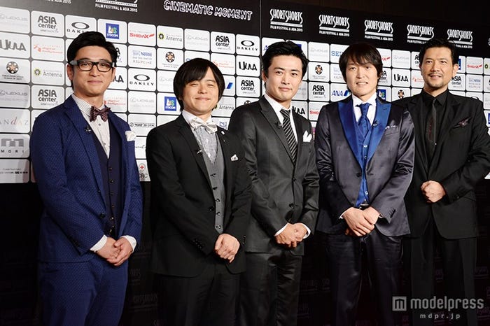 (左から)森ハヤシ、バカリズム、劇団ひとり、千原ジュニア、別所哲也
