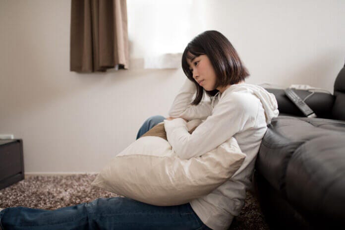 ノーリアクションな女性