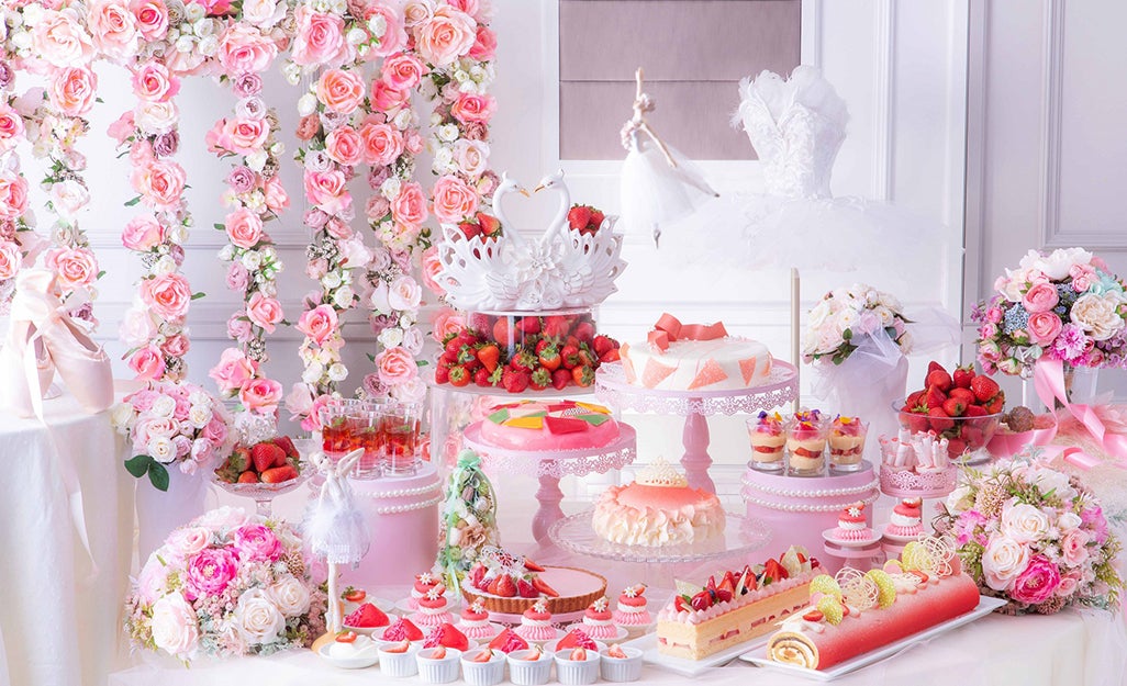 新いちごデザートビュッフェ「ストロベリーティーパーティ～ダンスwithバレリーナ～」大阪で開催