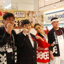 「三陸水産復興応援!『がんばろう東北』全国カキキャンペーン」を行ったLie