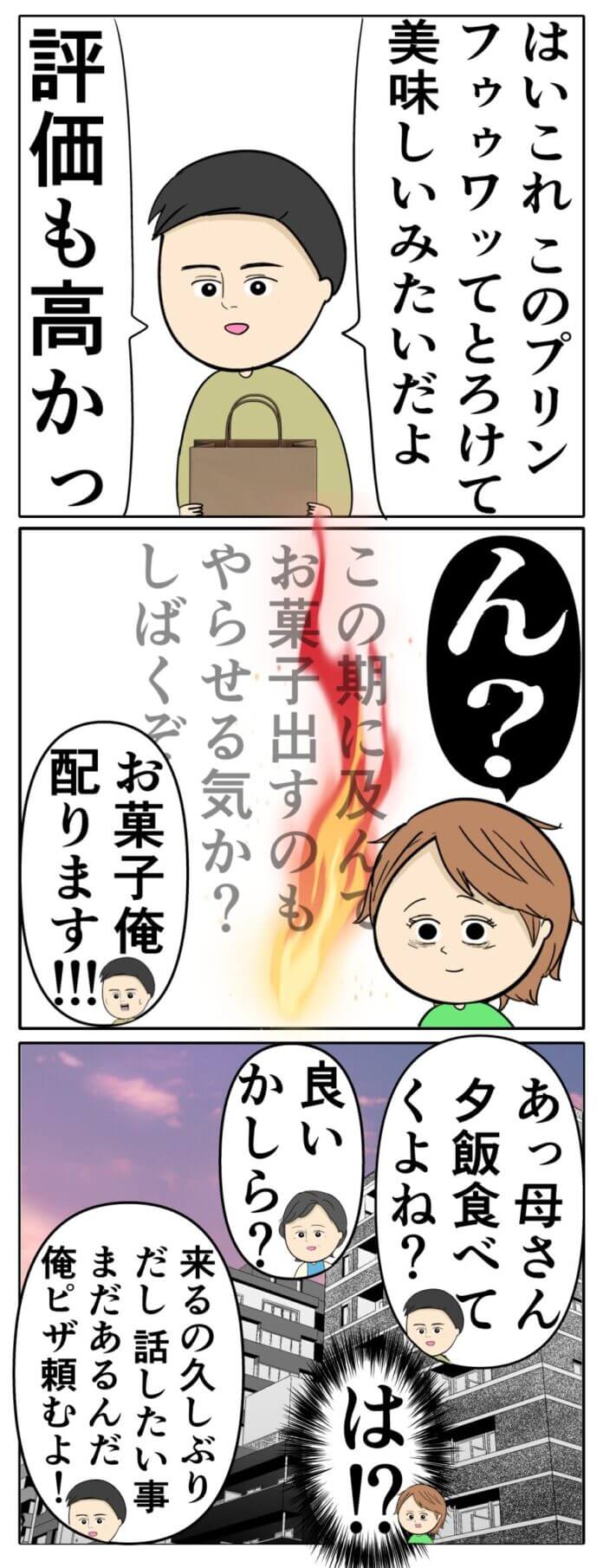 買ってきたお菓子は⁉