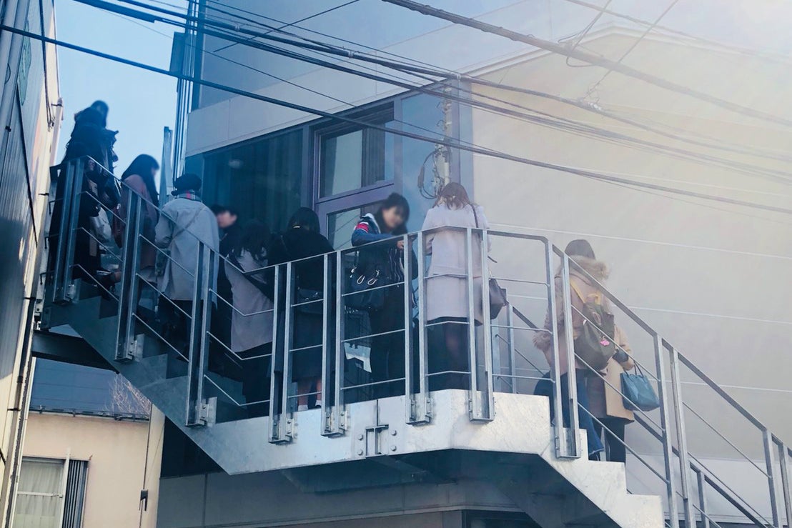 休日には行列が／画像提供：柏原歩