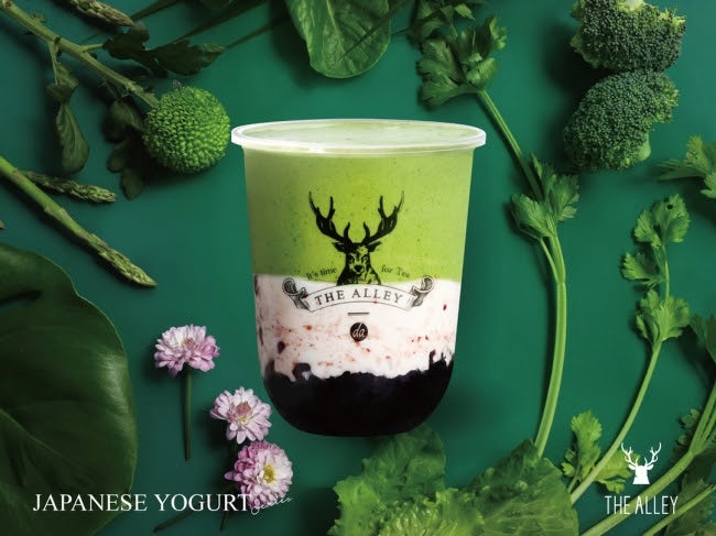 抹茶ヨーグルトと餡／画像提供：ポトマック