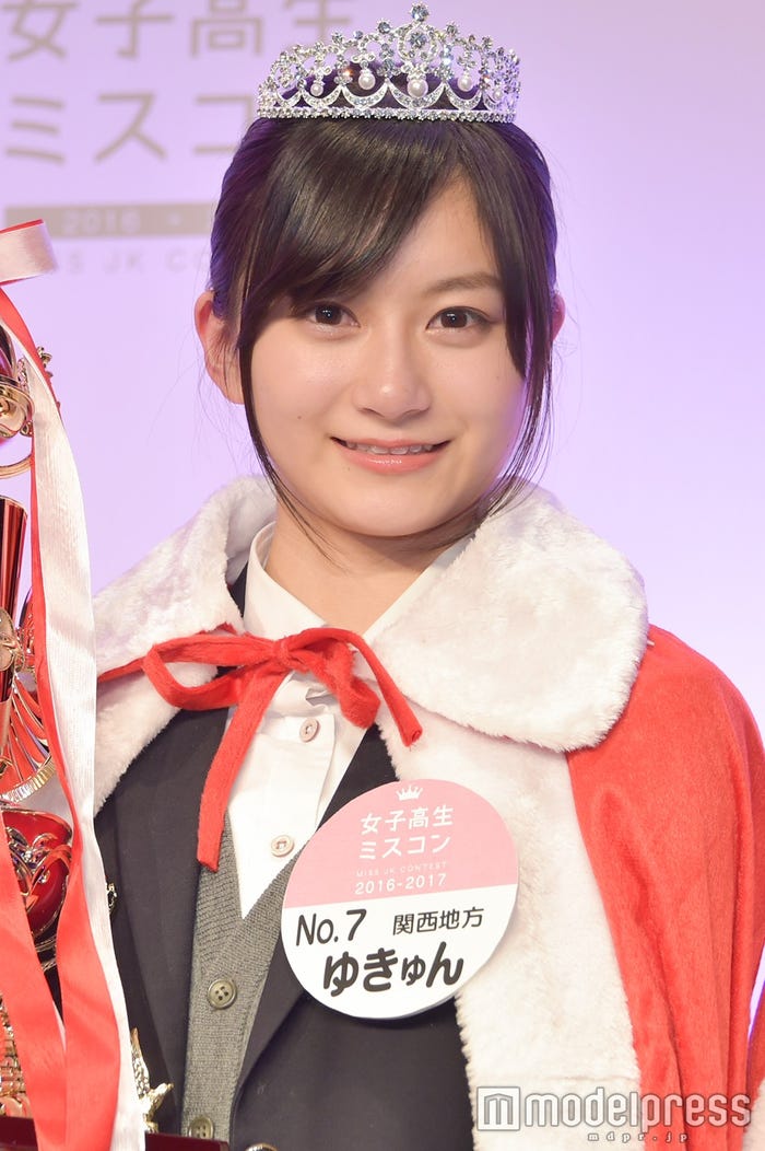 “日本一かわいい女子高生”になった大阪府出身の“ゆきゅん”こと船越雪乃 (C)モデルプレス