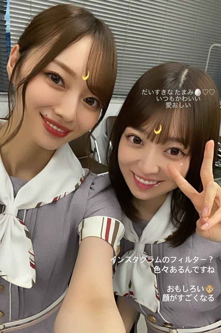 画像1 4 乃木坂46阪口珠美 バッサリカットでボブに 梅澤美波との2ショットで 可愛すぎ と話題 モデルプレス