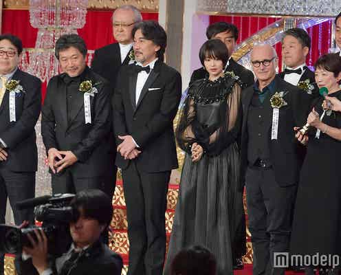 「三度目の殺人」最優秀作品賞で最多6冠 広瀬すず「お腹が痛いです」<第41回日本アカデミー賞>