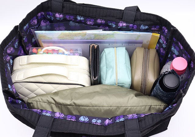 A3入る アナスイミニキルティングトートバッグA3入る