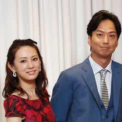 映画「謎解きはディナーのあとで」に出演する女優の北川景子(左)、俳優の椎名桔平(右)