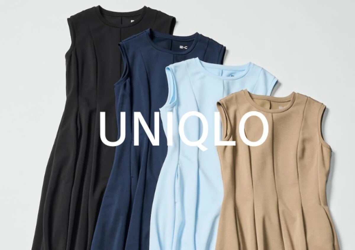 春はユニクロの人気コラボワンピをとことん着回す！カジュアルもキレイめも1着あれば大助かり♡