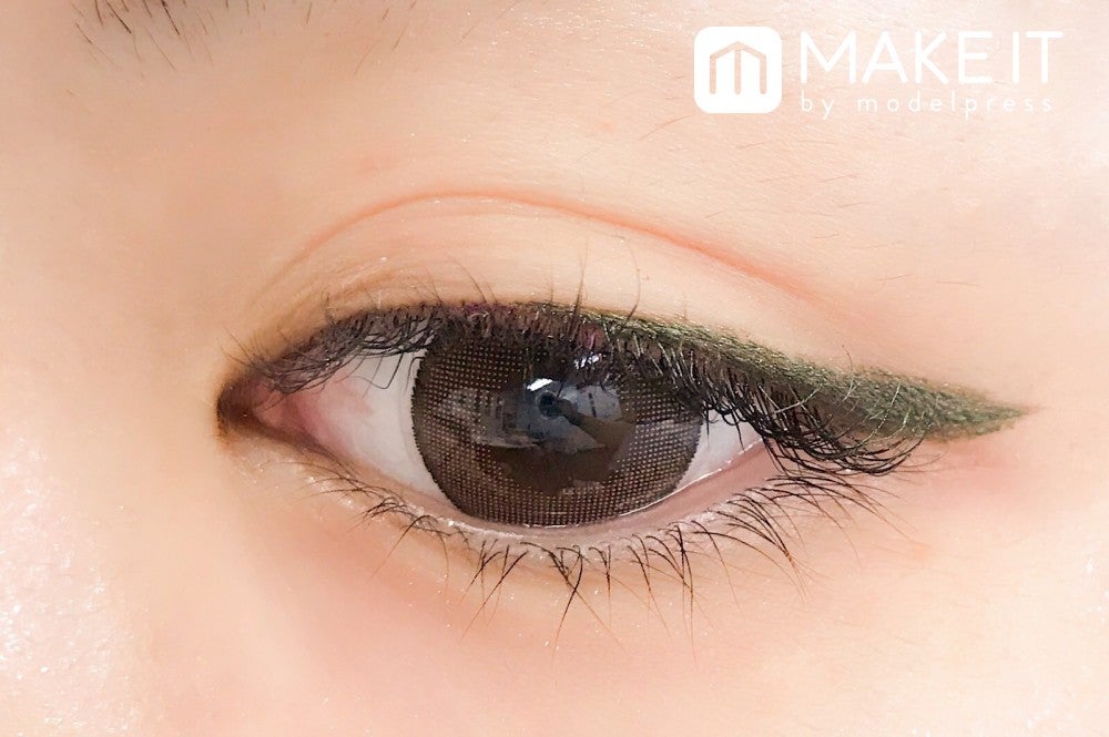 SUQQU／カラー インク リクイド アイライナー／103 シックカーキ 使用 (C)メイクイット