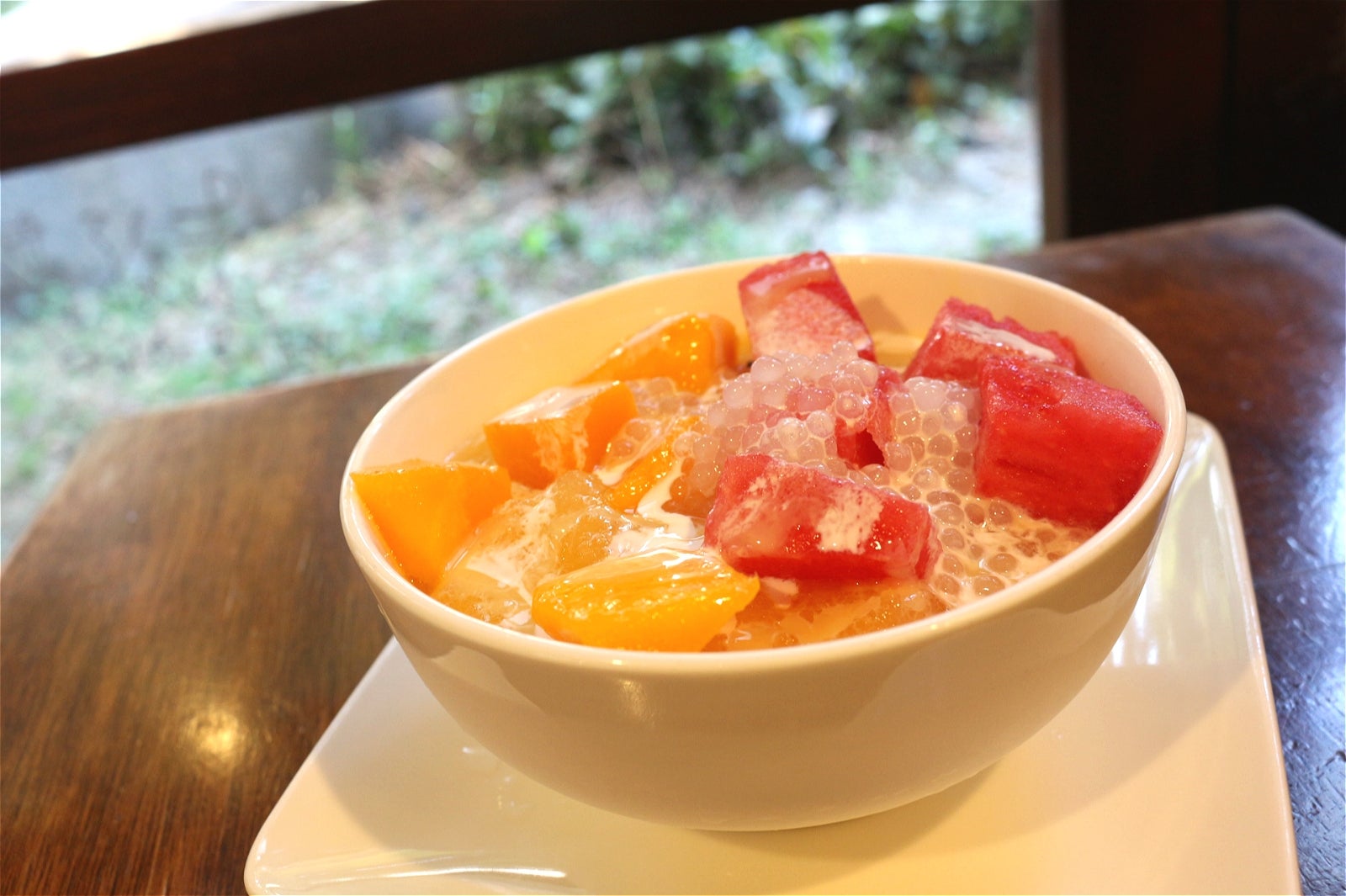 マンゴスイカ豆花80TWD／画像提供：所属事務所