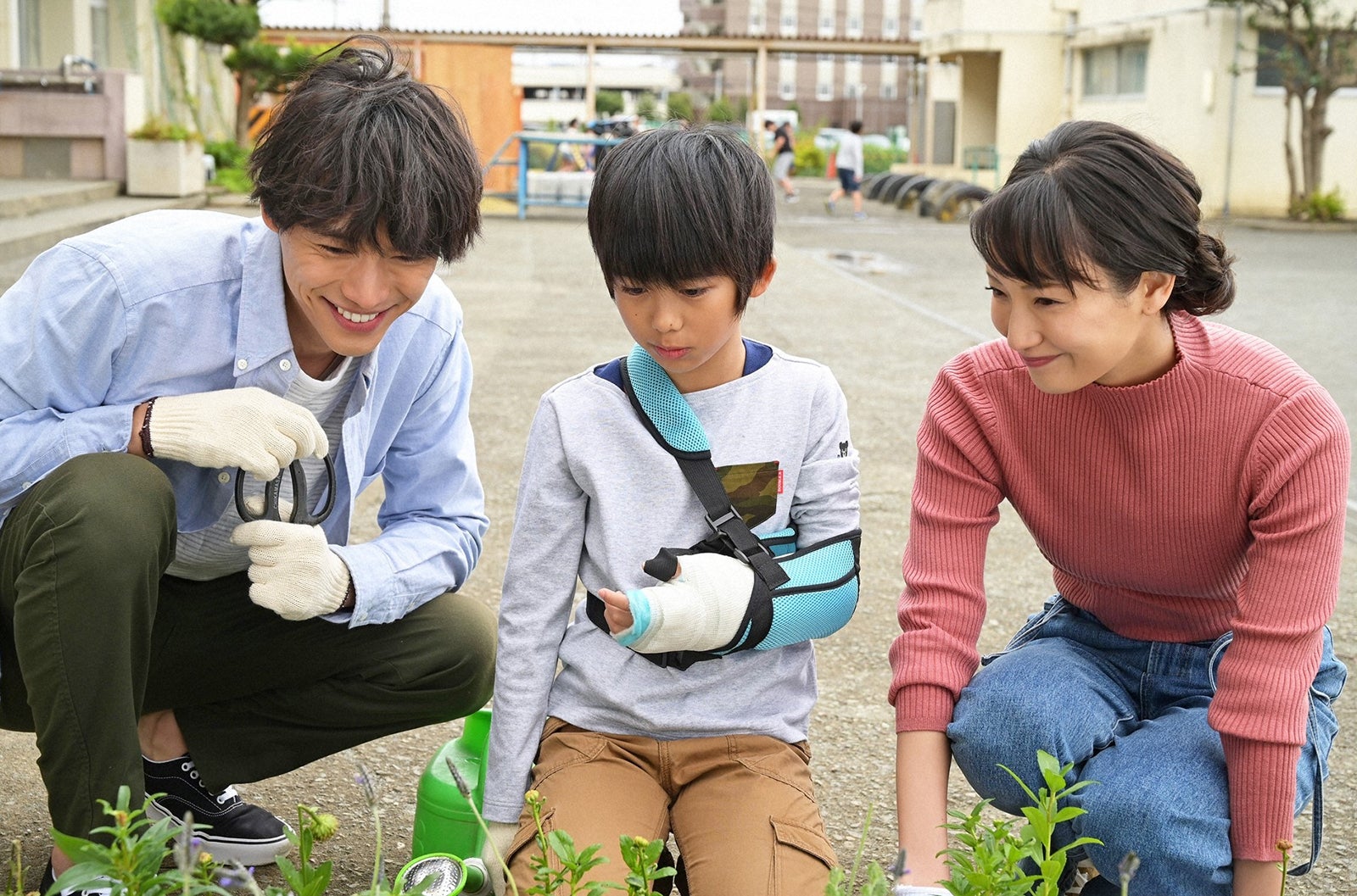 福士蒼汰、川口和空、菜々緒／「4分間のマリーゴールド」第9話より（C）TBS