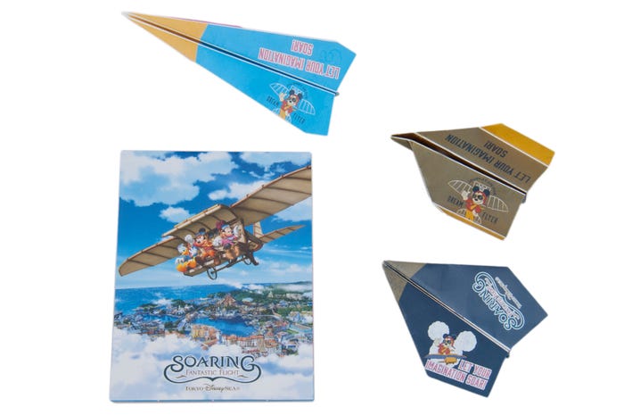 折り紙メモ400円 (C)Disney