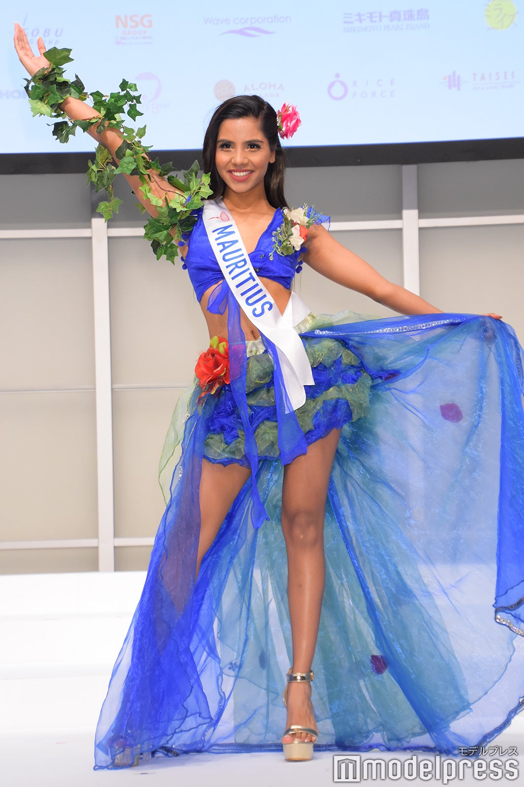 モーリシャス代表（C）モデルプレス