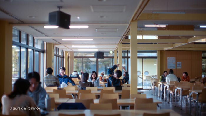 JR SKISKI 新CM「今だけは青い冬。」準備篇(提供写真)