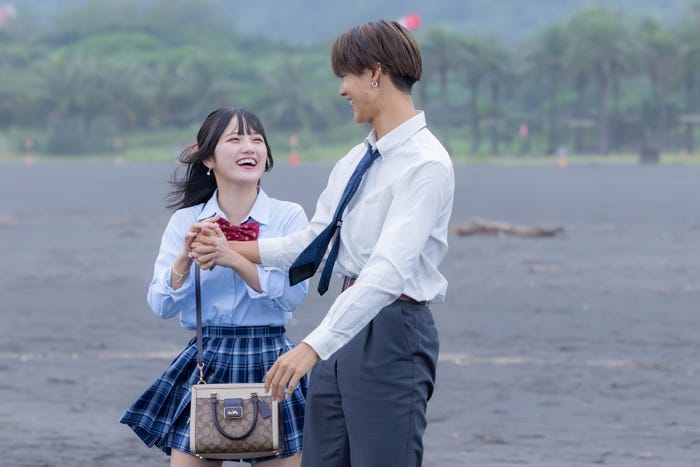 まほこ、らいち「今日、好きになりました。冬休み編2024」(C)AbemaTV, Inc.