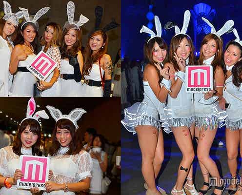 純白の音楽フェス「SENSATION」、SEXY&キュートなバニーで“不思議の国のアリス”満喫<会場スナップ>