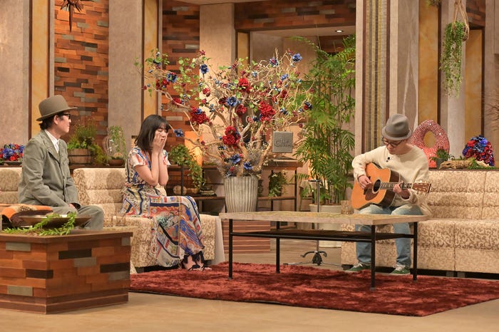 リリー・フランキー、永積崇、池田エライザ (C)NHK