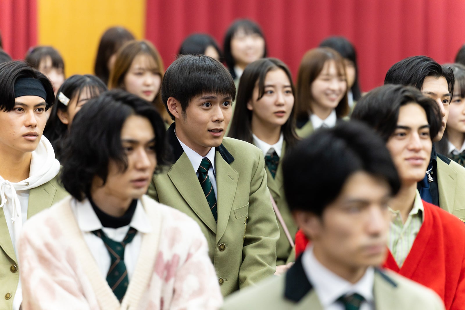 細田佳央太 「もしも、イケメンだけの高校があったら」より（C）テレビ朝日