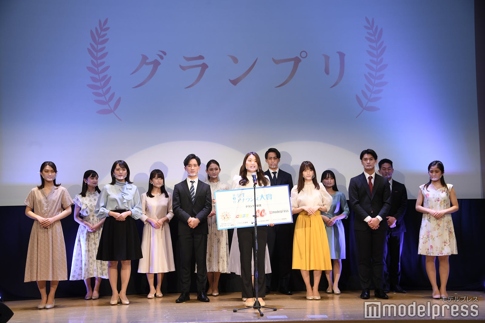 「第2回学生アナウンス大賞」グランプリ発表イベントの様子（C）モデルプレス